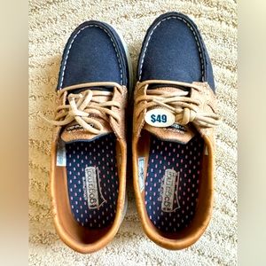 Sketcher on the go memory foam boat shoes